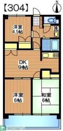 ロングキャッスルII の物件間取画像